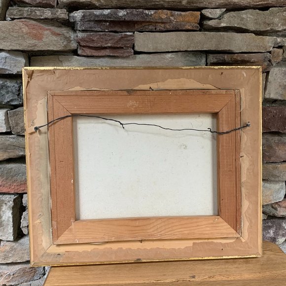 VTG Original Oil Painting Bird Native American Tribal 70s Bohemian Art Signed - Picture 7 of 11